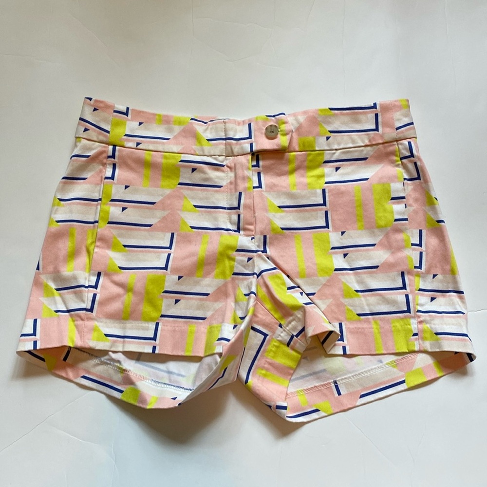 Like new! Jcrew print stretch shorts